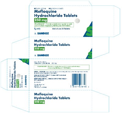 Mefloquine Hydrochloride 250 mg Carton
