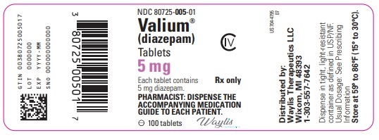 PRINCIPAL DISPLAY PANEL - 5 mg Tablet Bottle Label