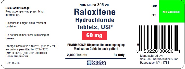 PACKAGE LABEL – Raloxifene, 60mg bottle, 30ct
                      