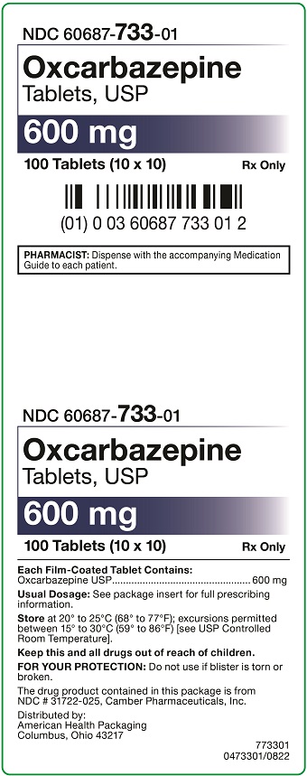 600 mg Oxcarbazepine Tablets Carton