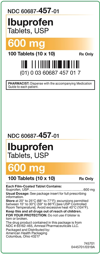 600 mg Ibuprofen Tablets Carton