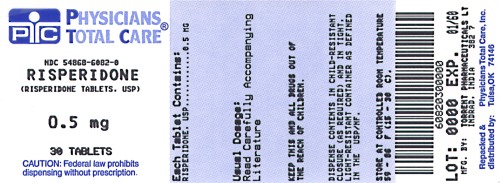 image of 0.5 mg package label