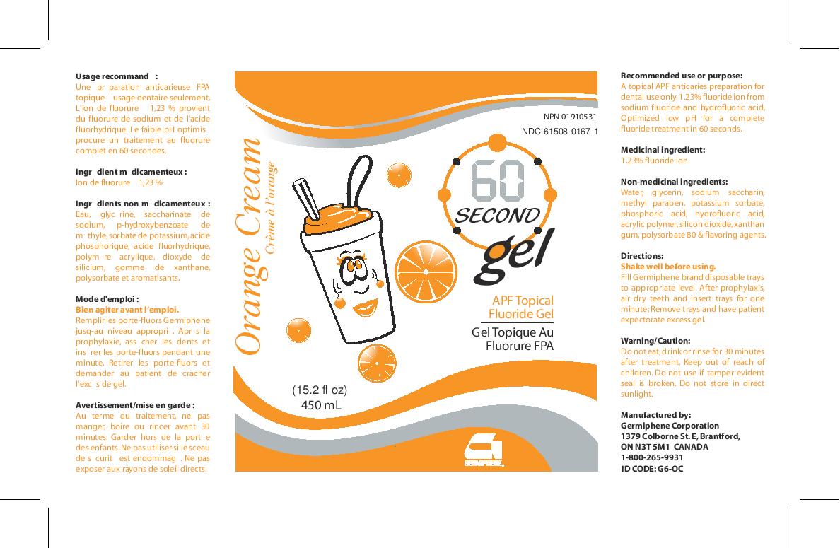 60 Second Gel Orange Cream