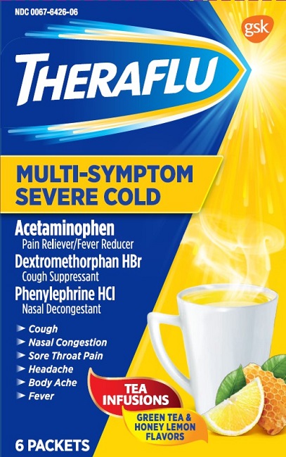 Theraflu Multi-Symptom Severe Cold 6 count carton