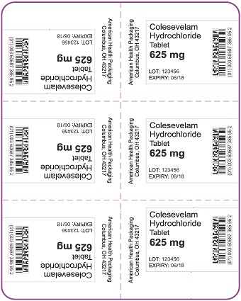 625 mg Colesevelam HCl Tablet Blister