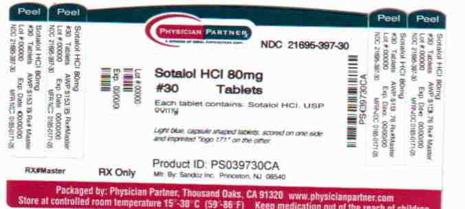 Sotalol HCl 80mg