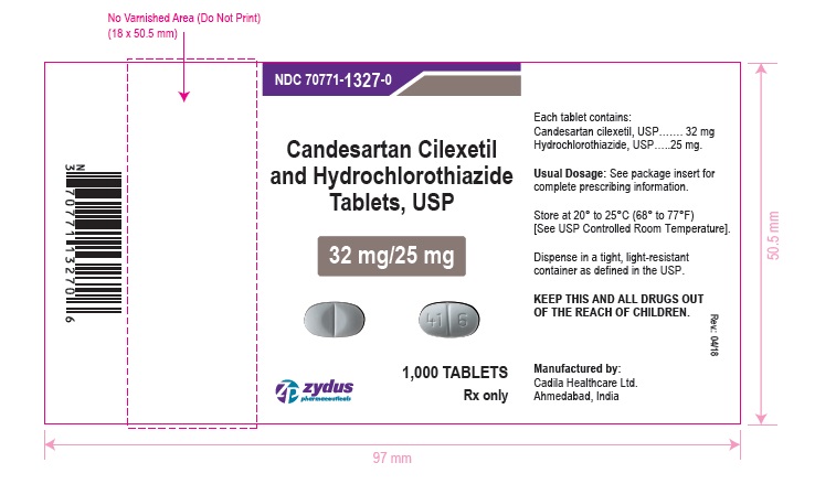 Candesartan cilexetil and hydrochlorothiazide  tablets