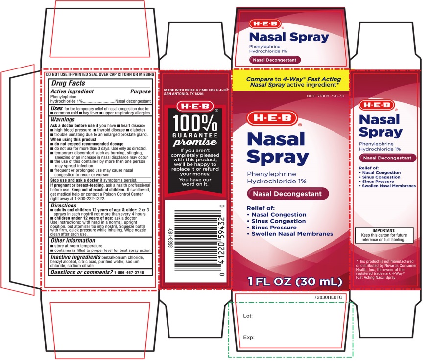 Nasal Spray Phenylephrine Hydrochloride 1%