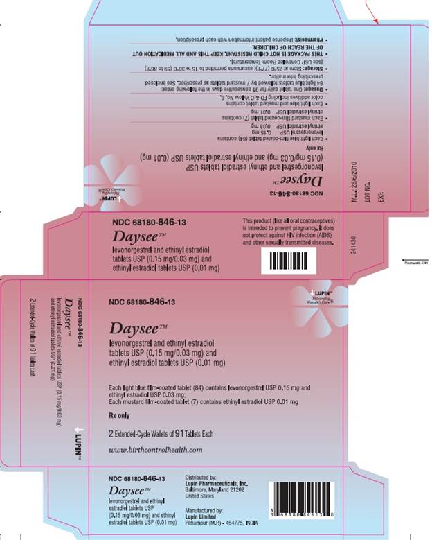 Carton Label: 2 Extended-Cycle Wallets of 91 Tablets Each