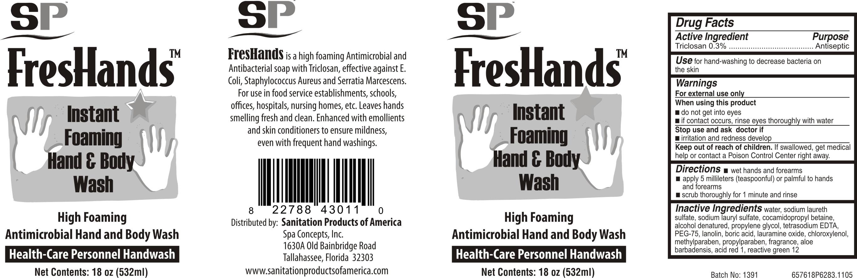 Freshands | Triclosan Soap Breastfeeding