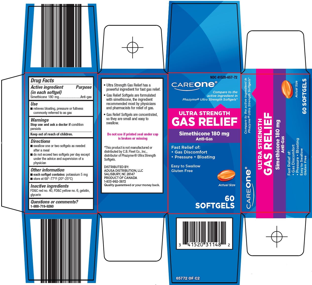 Gas Relief Carton