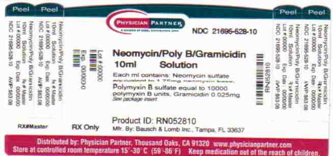Neomycin/Poly B/Gramicidin