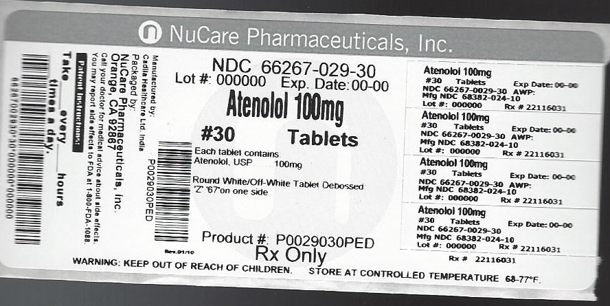 Is Atenolol 30 In 1 Bottle | Nucare Pharmaceuticals, Inc. safe while breastfeeding