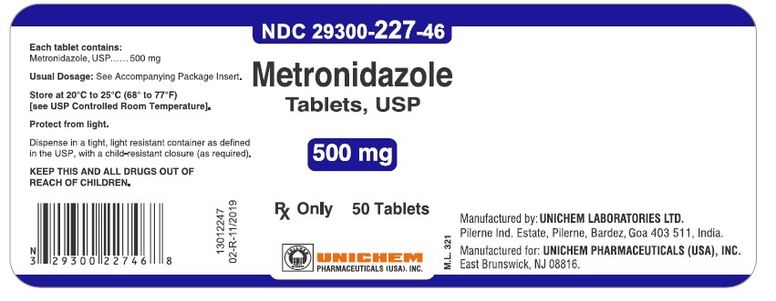 Metronidazole Tablets USP 500 mg
