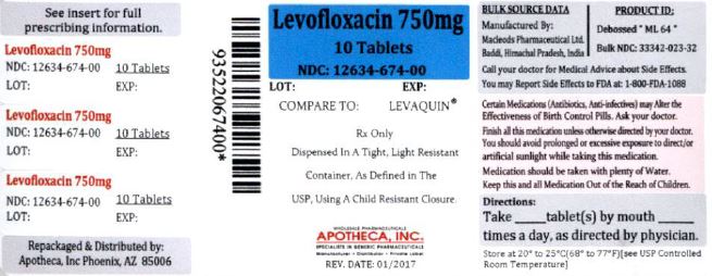 Levofloxacin | Apotheca Inc. Breastfeeding