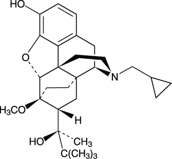 structural formula buprenorphine hydrochloride