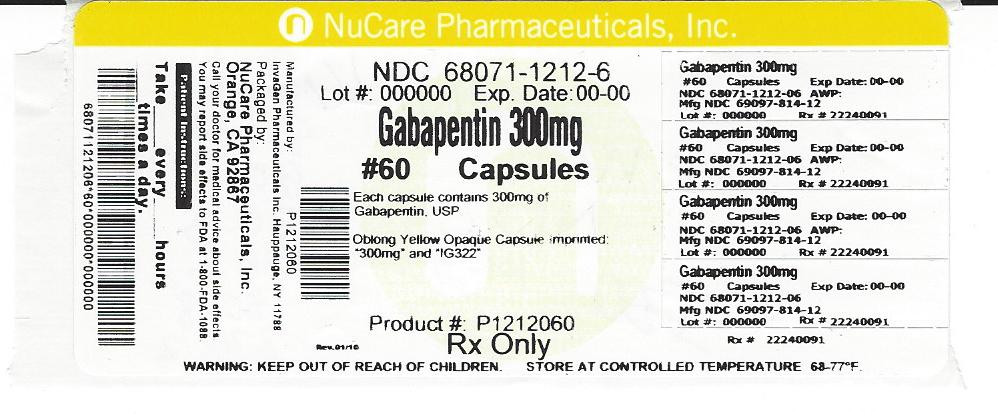 Gabapentin | Nucare Pharmaceuticals, Inc. Breastfeeding