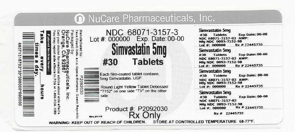 Simvastatin 30 In 1 Bottle | Nucare Pharmaceuticals, Inc. safe for breastfeeding