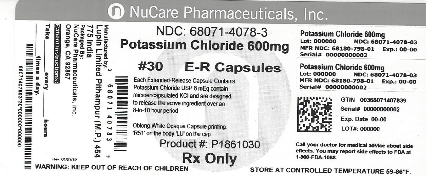 Potassium Chloride E-r Capsule, Coated, Extended Release Breastfeeding