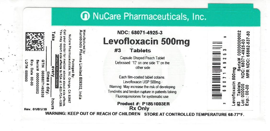 Levofloxacin 3 In 1 Bottle | Nucare Pharmaceuticals,inc. Breastfeeding