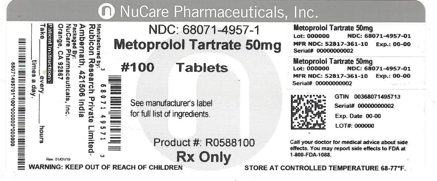 Metoprolol Tartrate Metoprolol Tartrate Tablet, Film Coated Breastfeeding