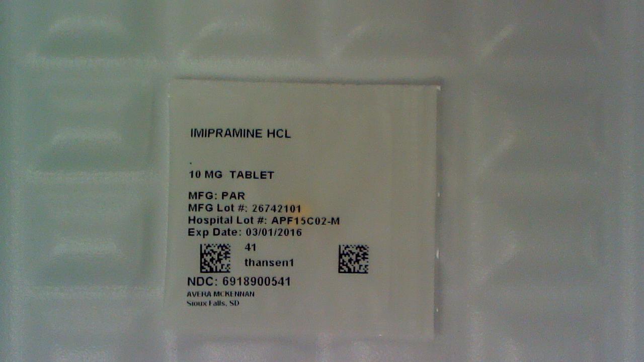 Imipramine 10 mg tablet