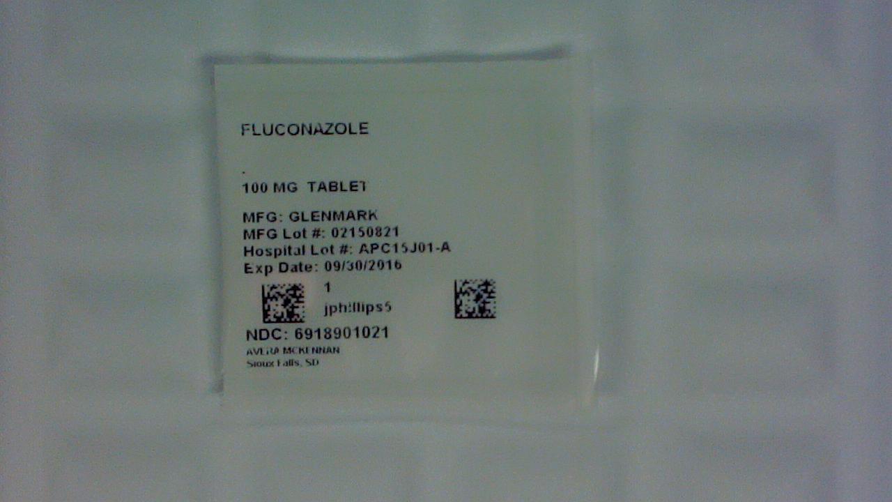 fluconazole 100 mg tablet label