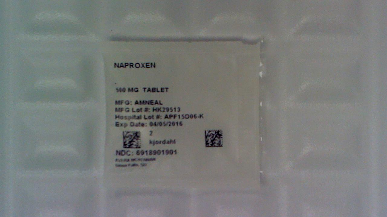 Naproxen 500 mg tablet