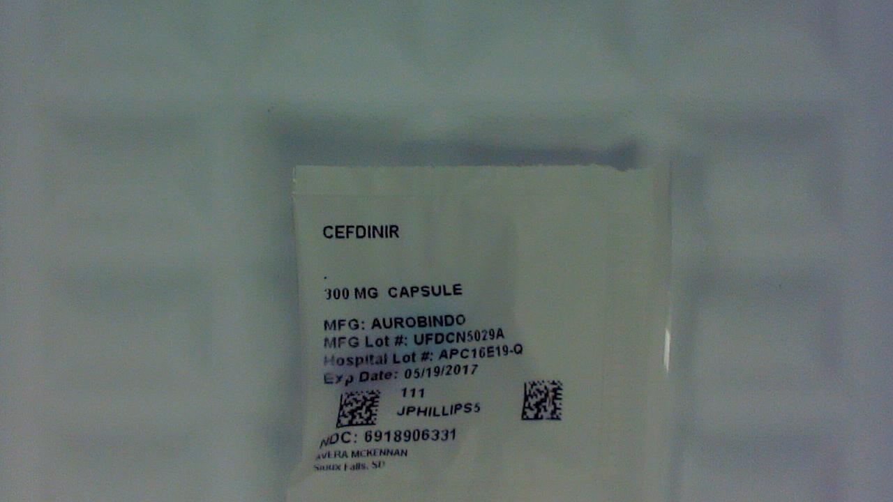 Cefdinir 300 mg capsule