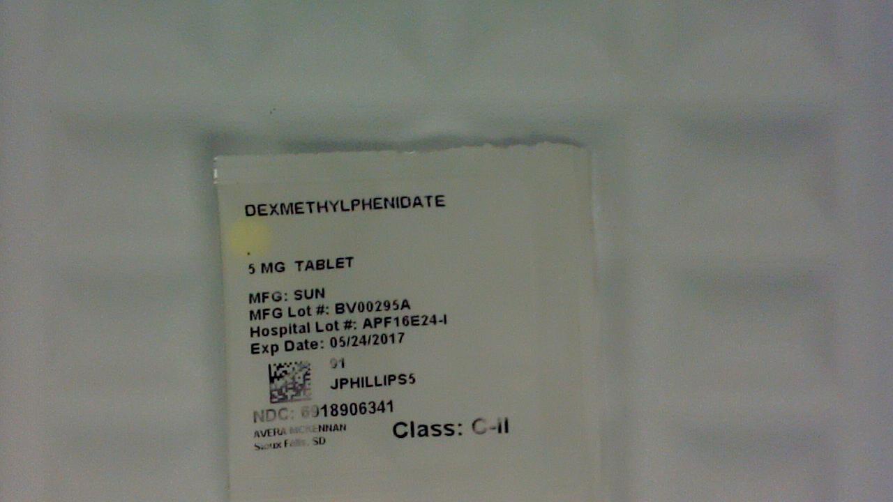Dexmethylphenidate 5 mg tablet