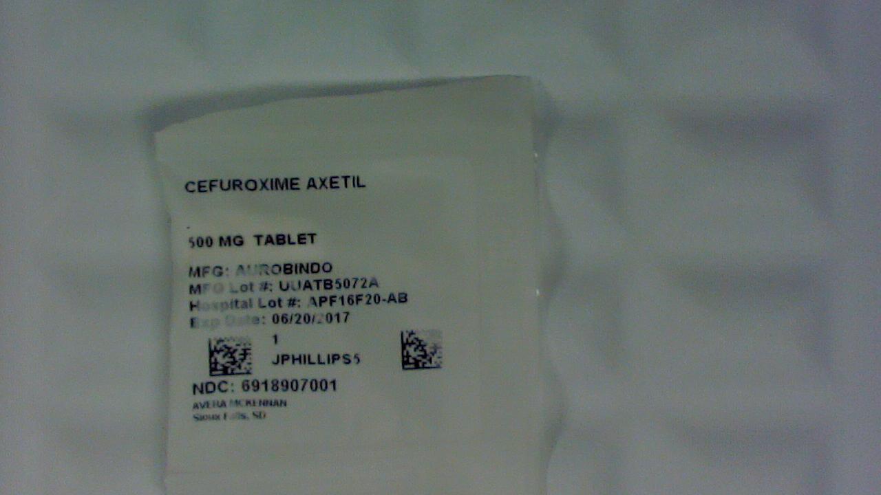 Cefuroxime Axetil 500 mg tablet