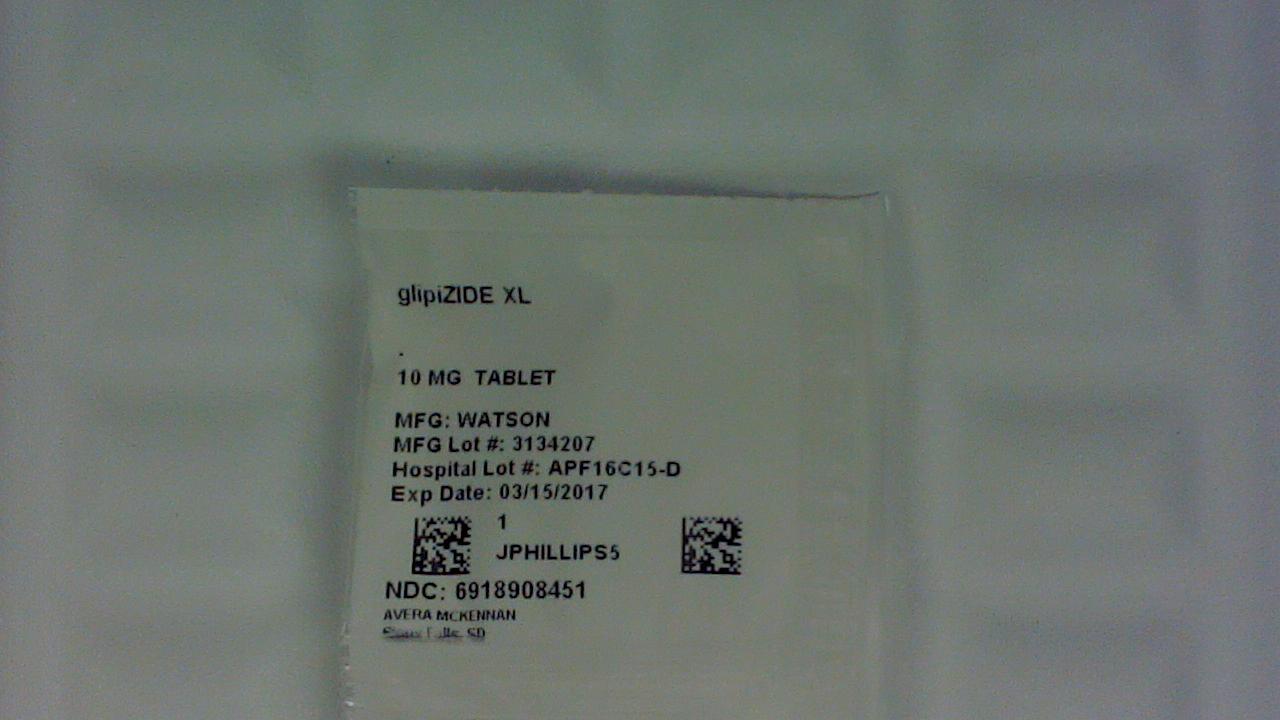 Glipizide XL 10 mg tablet