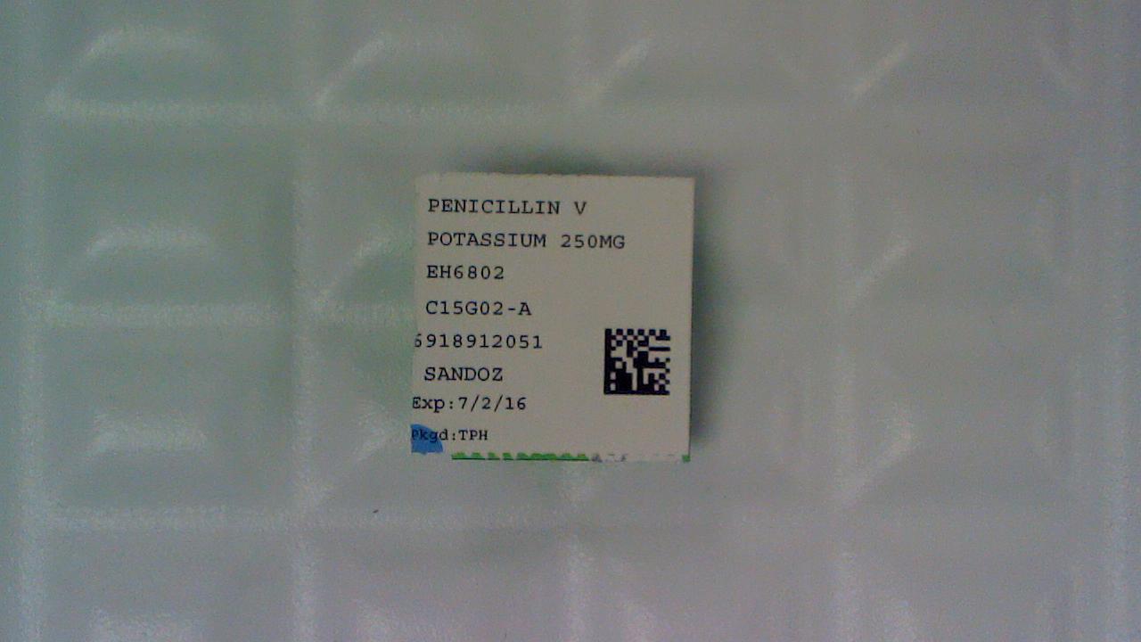 Penicillin V Potassium 250 mg tablet