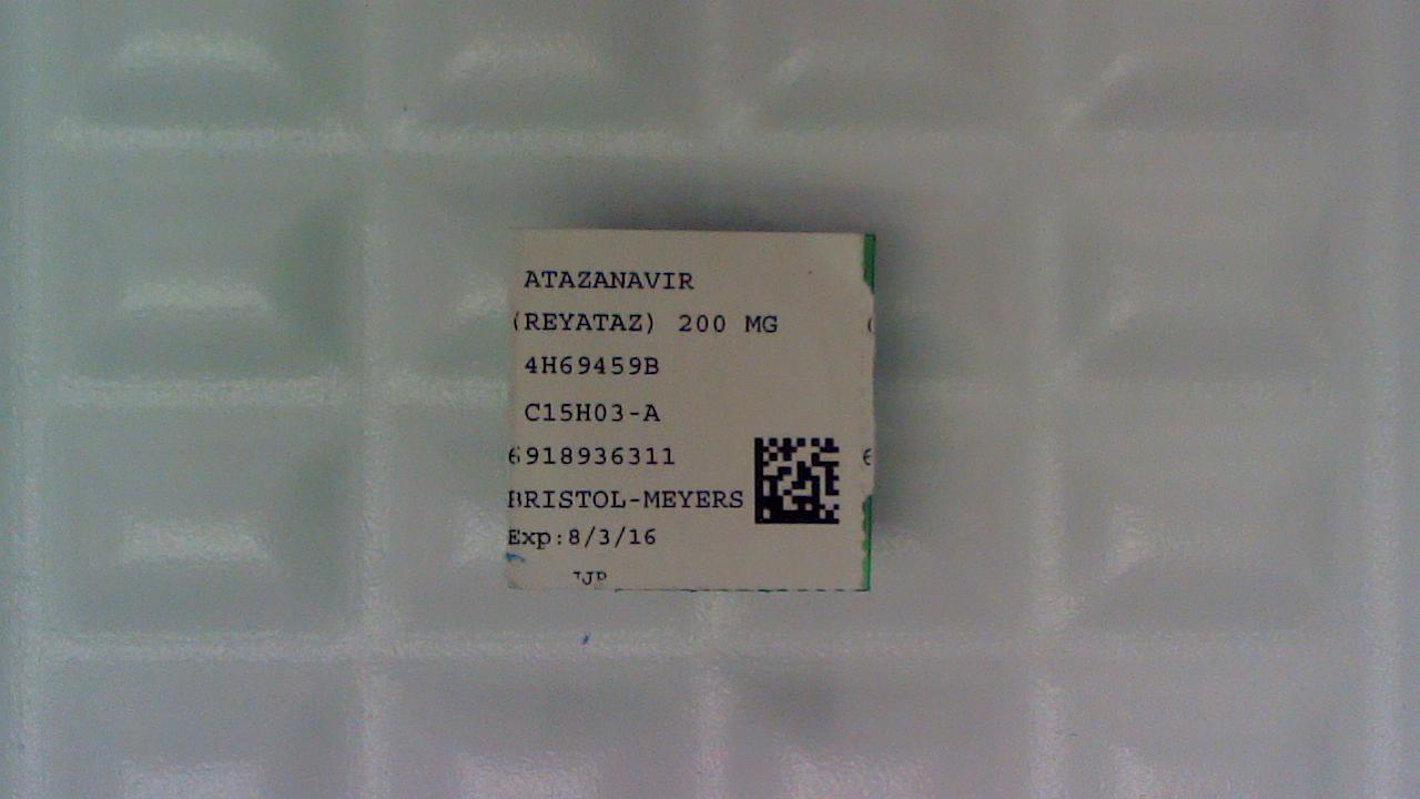 Atazanavir Sulfate 200 mg capsule