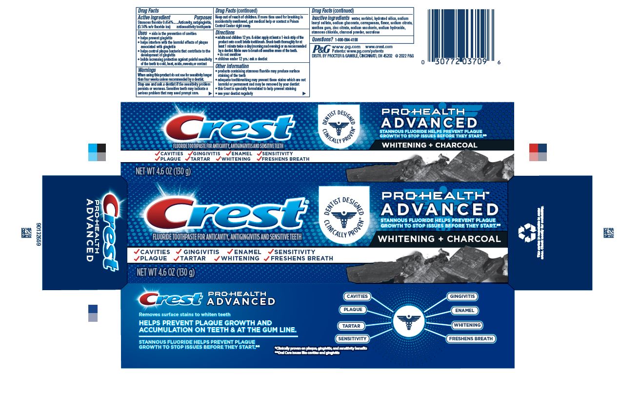 Crest Pro Health Whitening + Charcoal
