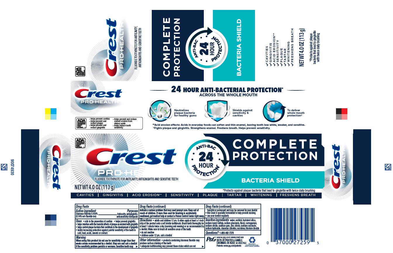 Crest Pro-Health Complete Protection Bacteria Shield