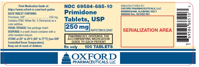 Primidone Tables 250 mg