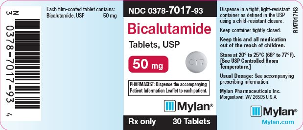 Bicalutamide Tablets, USP 50 mg Bottle Label