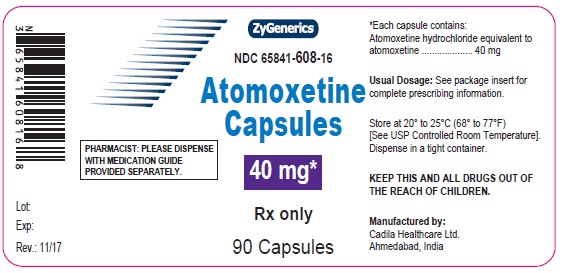 Atomoxetine 40 mg