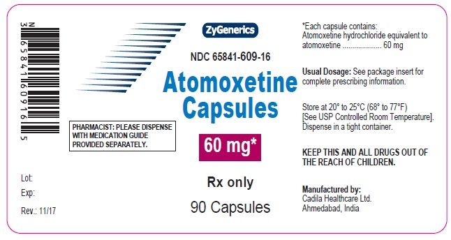 Atomoxetine 60 mg