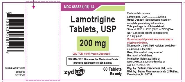 Lamotrigine Tablets USP, 200 mg