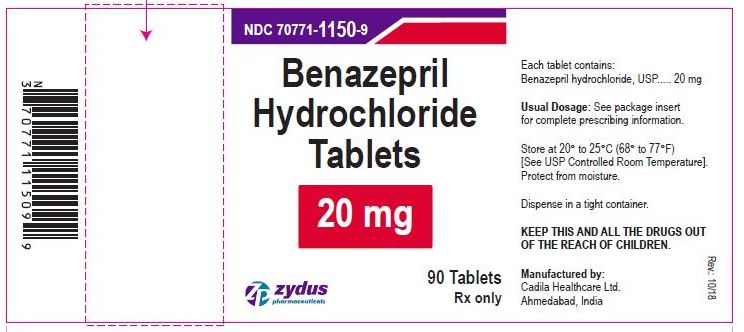Benazepril Hydrochloride Tablets