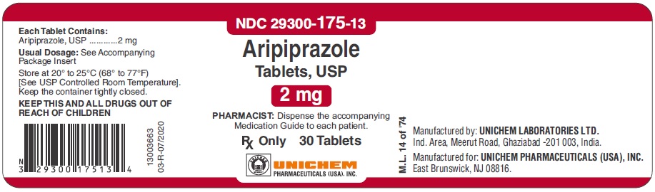 Aripiprazole Tablets, USP 2 mg - 30's count