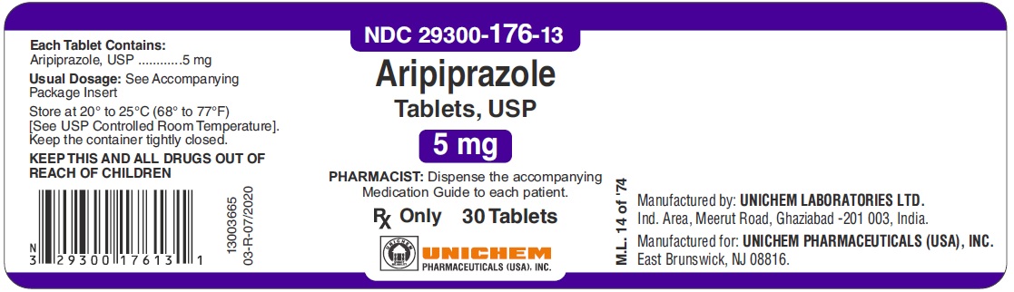 Aripiprazole Tablets, USP 5 mg - 30's count