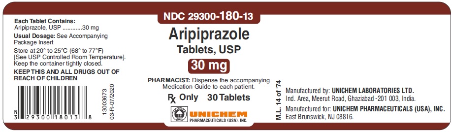 Aripiprazole Tablets, USP 30 mg - 30's count
