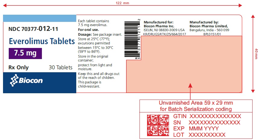 PRINCIPAL DISPLAY PANEL Package Label 7.5 mg