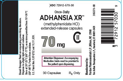 70 mg label