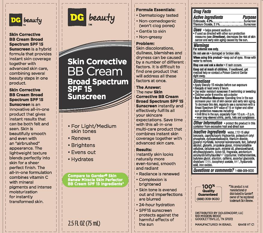 Skin Corrective Bb Cream Broad Spectrum Spf15 Sunscreen | Titanium Dioxide, Octinoxate Cream Breastfeeding