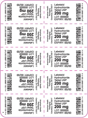 200 mg Labetalol Tablet Blister