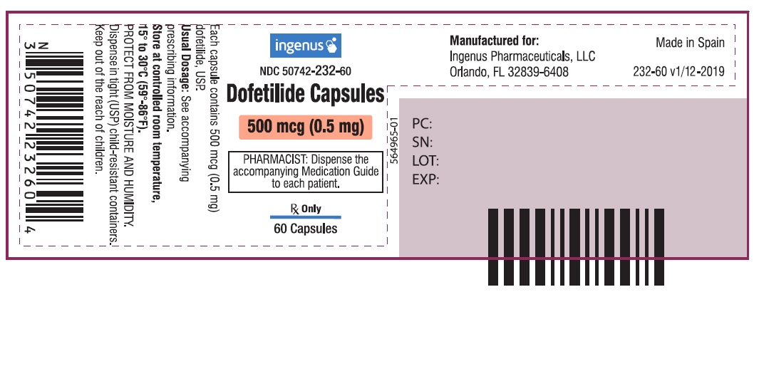 Container Label 0.5 mg - 60s Count